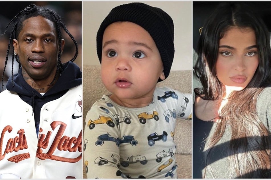 So long Wolf, hello Aire! Kylie Jenner (r) and Travis Scott have legally begun the process of changing their son's moniker.