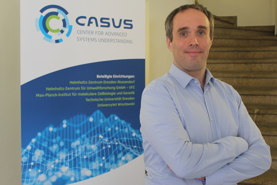 Casus-Institutsleiter Dr. Michael Bussmann (45) im Institutsgebäude in Görlitz. Hier wurde die Plattform "Where2Test" entwickelt.