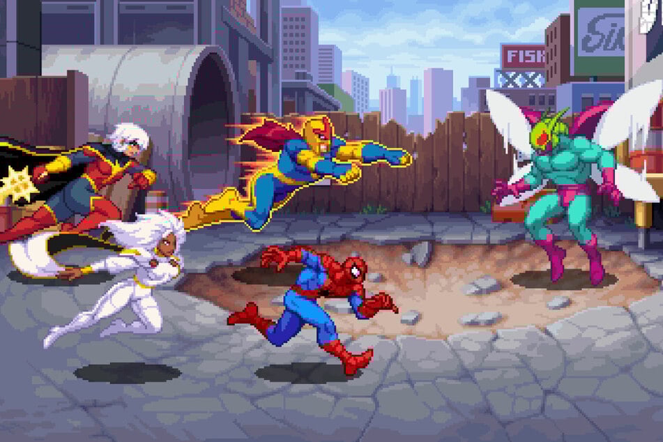 Arcade-Fans! Assemble! Schnappt Euch Eure Zockerfreunde und stürzt Euch als Marvel-Helden in die Schlacht.