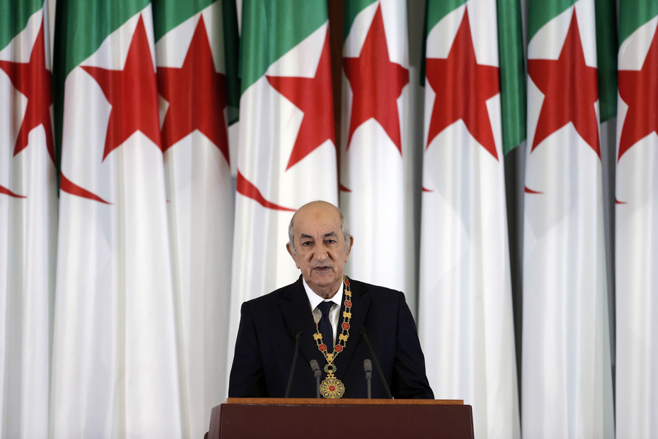 Abdelmadjid Tebboune, Präsident von Algerien.