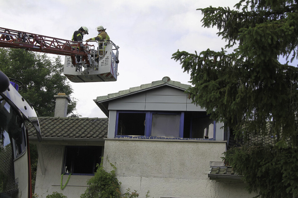 In dieser Wohnung in Dauchingen kam es zu einem Dachstuhlbrand.