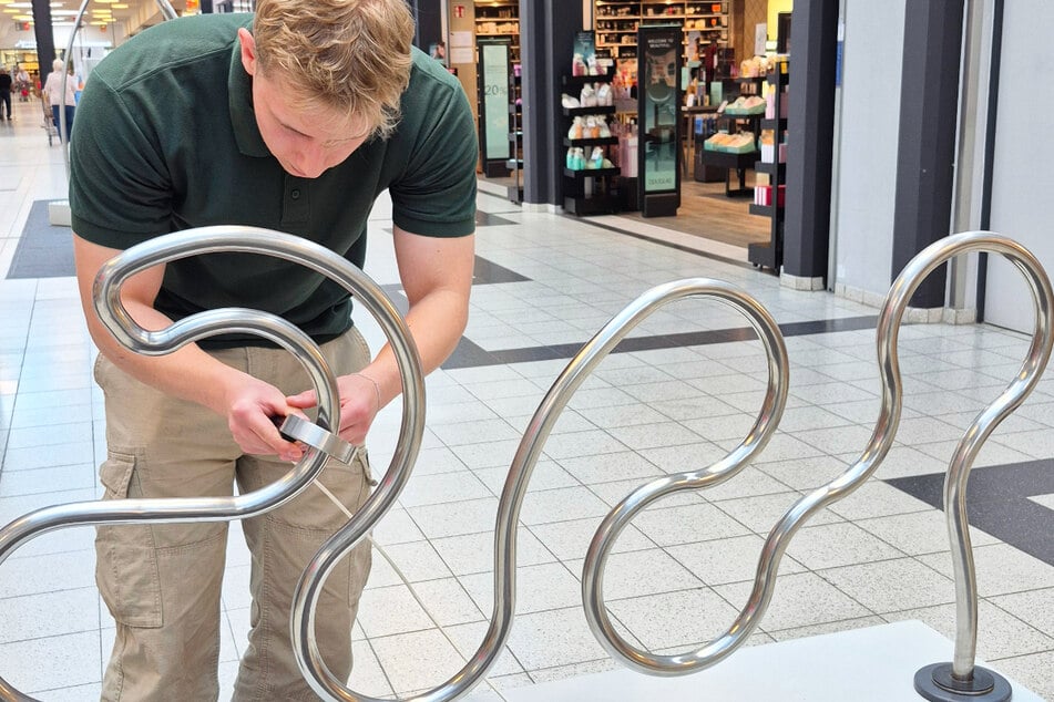 Für dieses Experiment ist eine ruhige Hand sehr wichtig.
