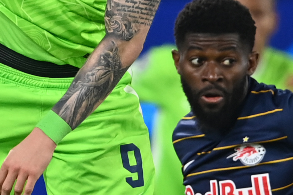 Jérôme Onguéné (24) könnte im Sommer ablösefrei von RB Salzburg an den Main wechseln.