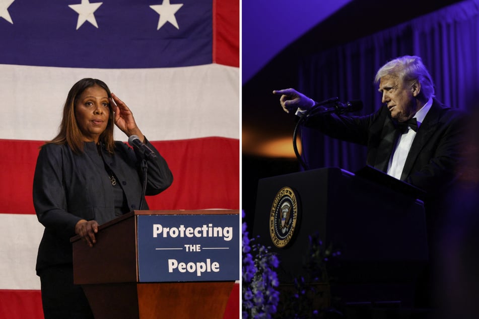 President Donald Trump demanded the Justice Department prosecute California Senator Adam Schiff and New York Attorney General Letitia James.