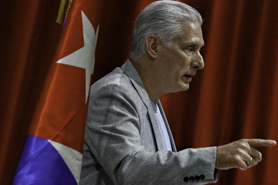 Cuban president vows not to resign under US pressure in first TV interview with American broadcaster