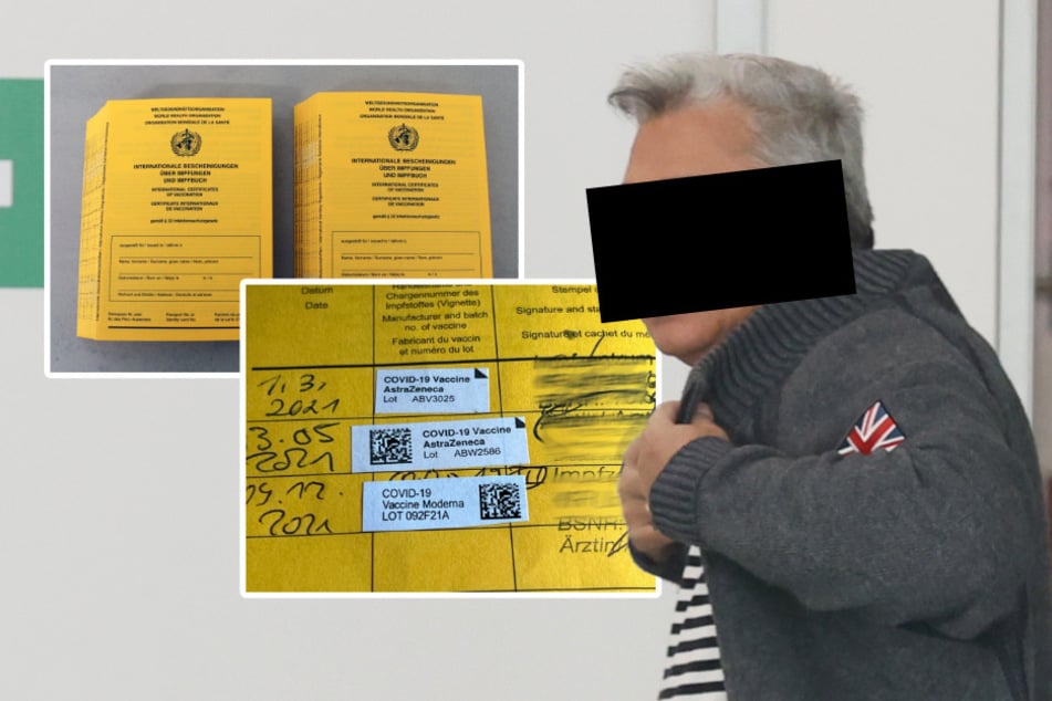 Prozess um falsche Impfpässe: Schwere Vorwürfe gegen einen Chemnitzer "Grafen"