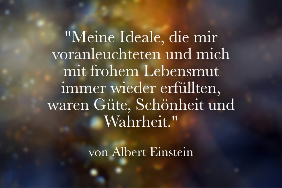Auch dieses Zitat stammt aus den Gedanken von Albert Einstein.
