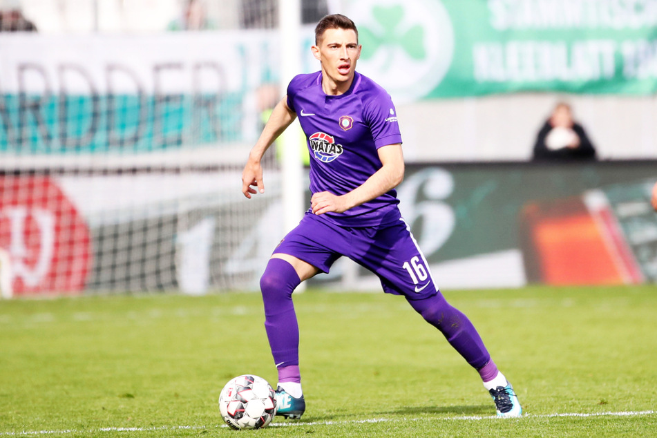 Mario Kvesic (30) lief von 2015 bis 2019 für den FC Erzgebirge Aue auf und schoss in 99 Partien 17 Tore, steuerte zudem elf Assists bei.