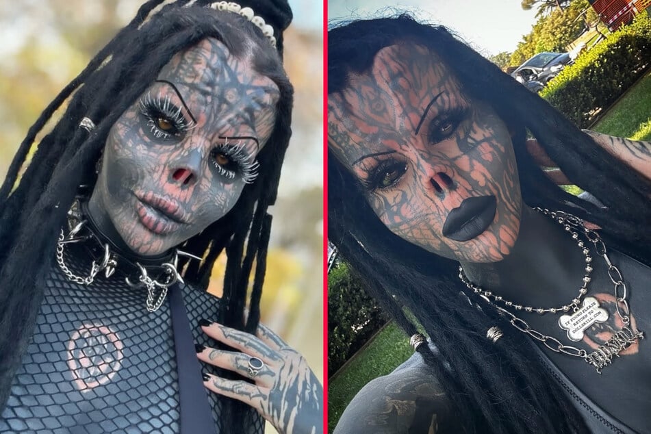 Toxii is concerned that people are "scared" of her unique look after she chopped off her nose and kept it in a jar.