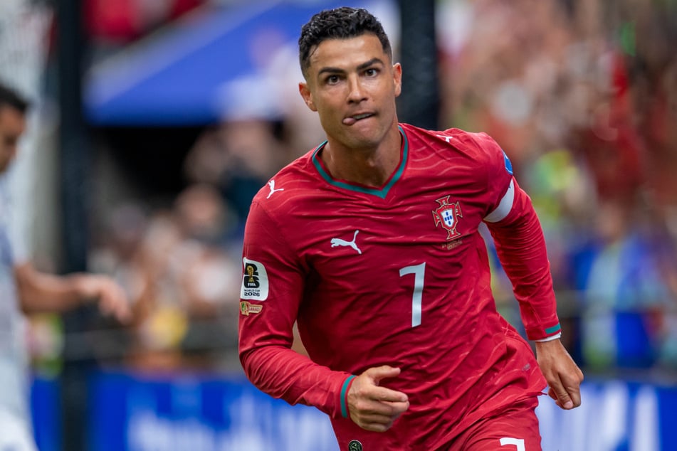 Cristiano Ronaldo (41) konnte mit seinen zwei Toren den 5:0-Sieg der portugiesischen Nationalteam einleiten.
