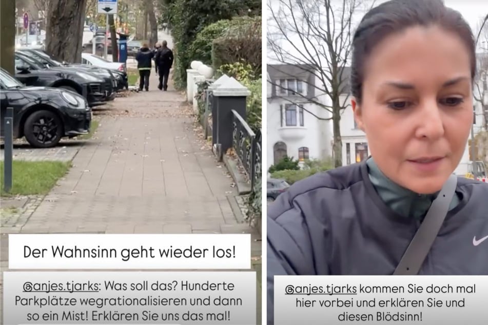 In ihrer Story verlinkte Vanessa Blumhagen (47) gleich Hamburgs Senator für Verkehr und Mobilitätswende, Anjes Tjarks (44, Die Grünen).