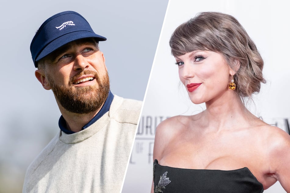 Taylor Swift (r.) and Travis Kelce have donated to several charities based in New York City ahead of the couple's rumored wedding at Madison Square Garden.