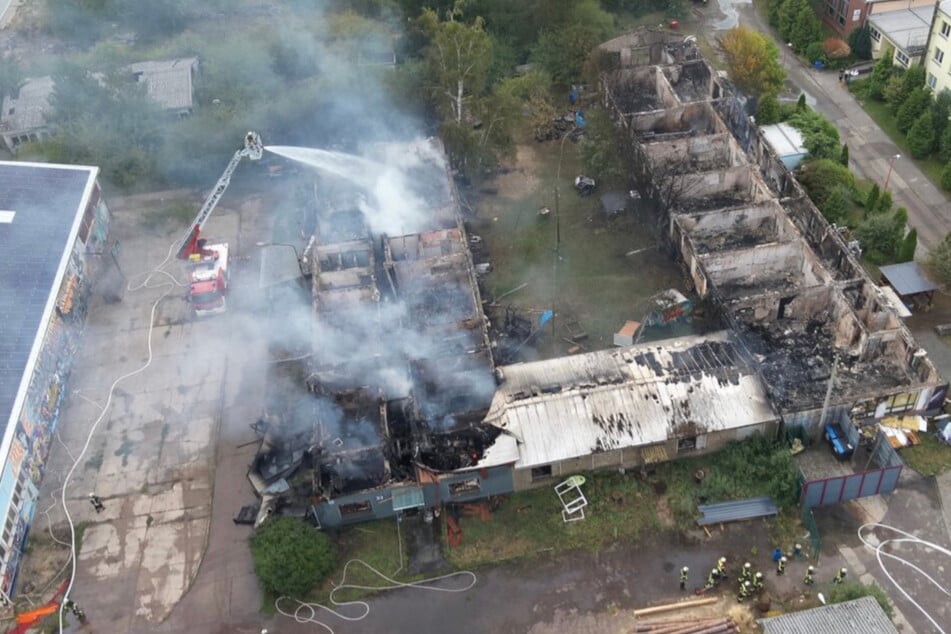 Großbrand in Gardelegen: Jugendclub und Kulturwerk stehen in Flammen