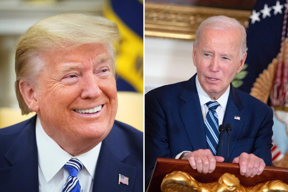 In a recent interview, President Joe Biden (r.) revealed that he believes he could have beaten Donald Trump if he hadn't dropped out of the presidential race.