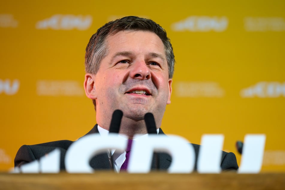Sven Schulze (45, CDU) tritt als Spitzenkandidat der Partei bei den Landtagswahlen an.