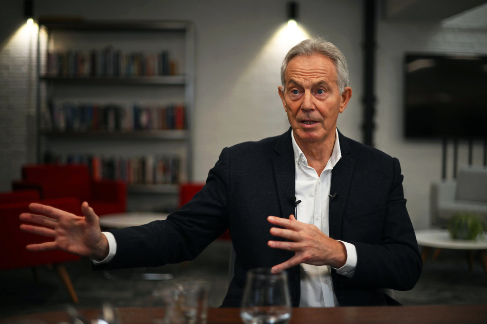 Der frühere britische Premierminister Tony Blair (69).