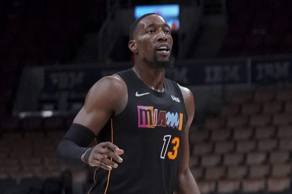 Center Bam Adebayo led his team with 30 points in their win over Brooklyn on Thursday night.