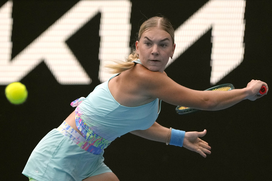 Tennis-Ass Maria Timofejewa (20) zu Beginn des Jahres bei den Australian Open.
