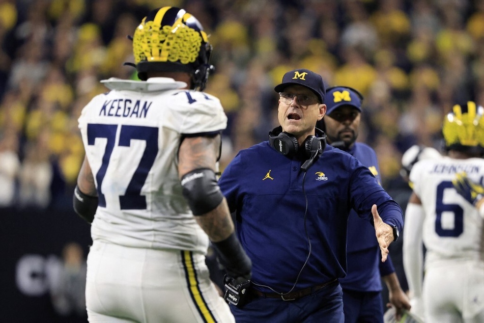 In the midst of one of the biggest scandals in college football history, Michigan is pulling out all the stops to keep head coach Jim Harbaugh in Ann Arbor.