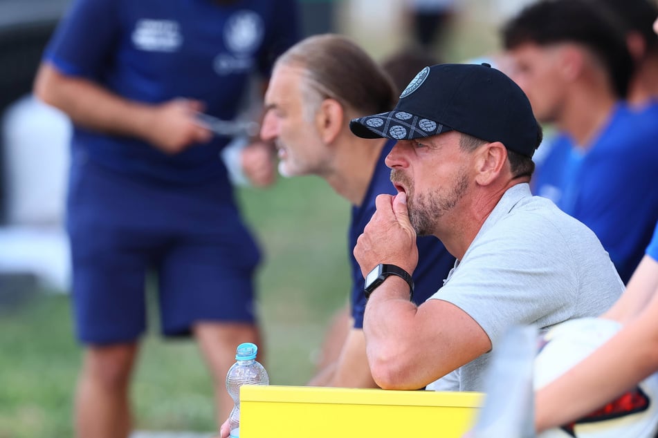 Lok Leipzigs Trainer Torsten Ziegner konnte durchaus zufrieden mit der Leistung seines Teams sein.