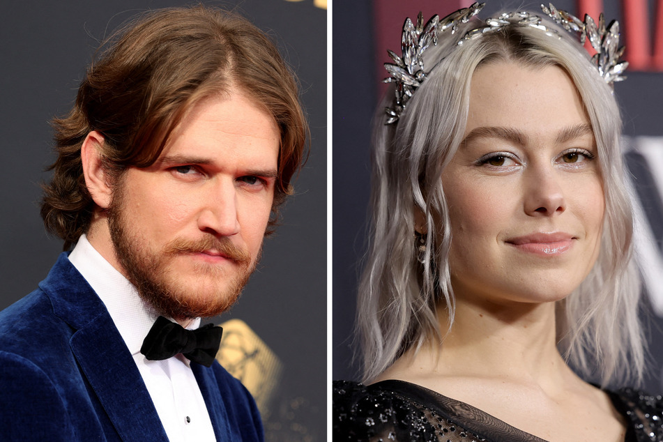 Phoebe Bridgers faced a cruel backlash for dating Bo Burnham (l) after splitting from Normal People star Paul Mescal.