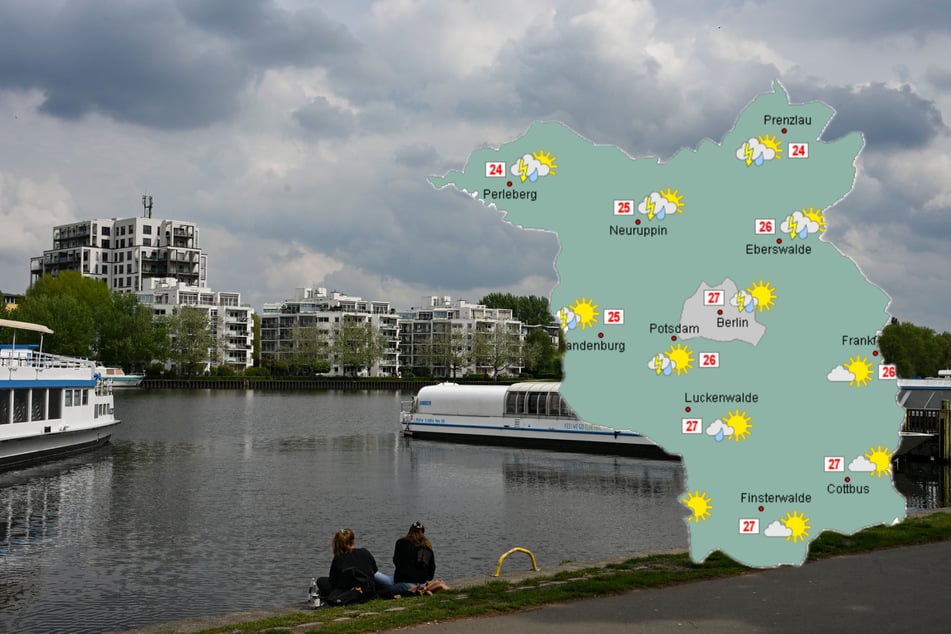 Wetter-Wahnsinn in Berlin und Brandenburg: Fast 30 Grad, doch dann kracht es richtig