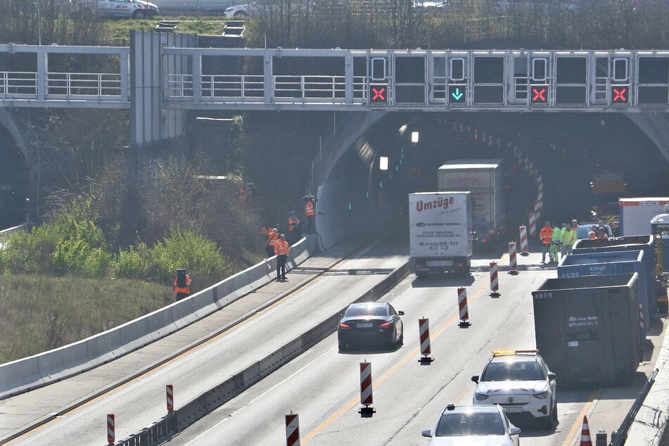 Durch den Engelbergtunnel fahren bis zu 140.000 Autos täglich.