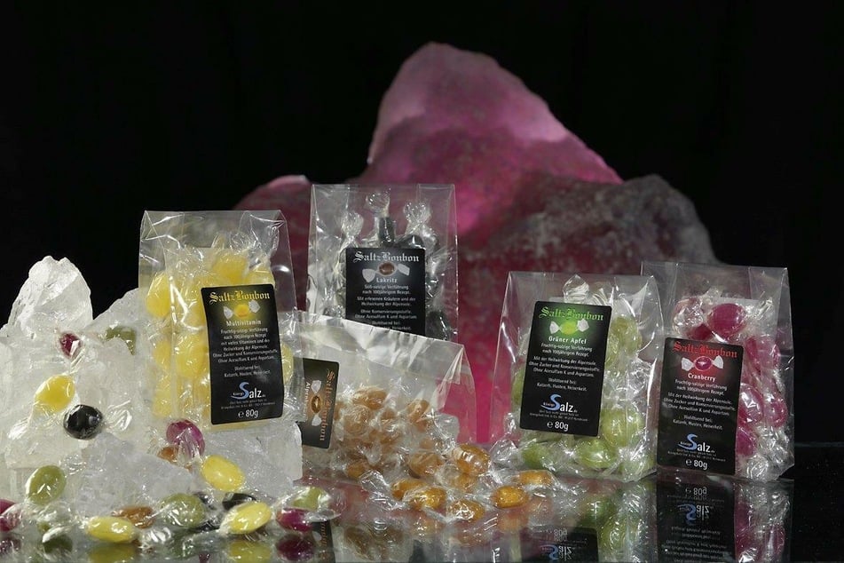 Bei vielen beliebt: die Solebonbons in verschiedenen Geschmackssorten