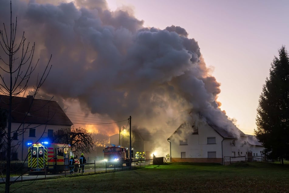 Das Obergeschoss des Hauses in Großhennersdorf brannte damals völlig aus.