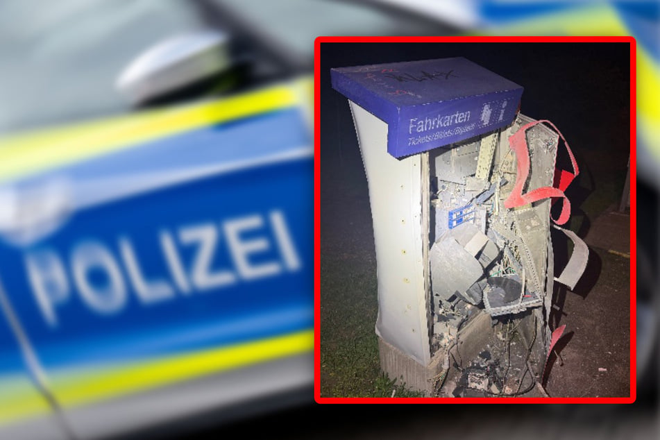 Explosion am Bahnhof: Täter sprengen Automaten und klauen Bargeld