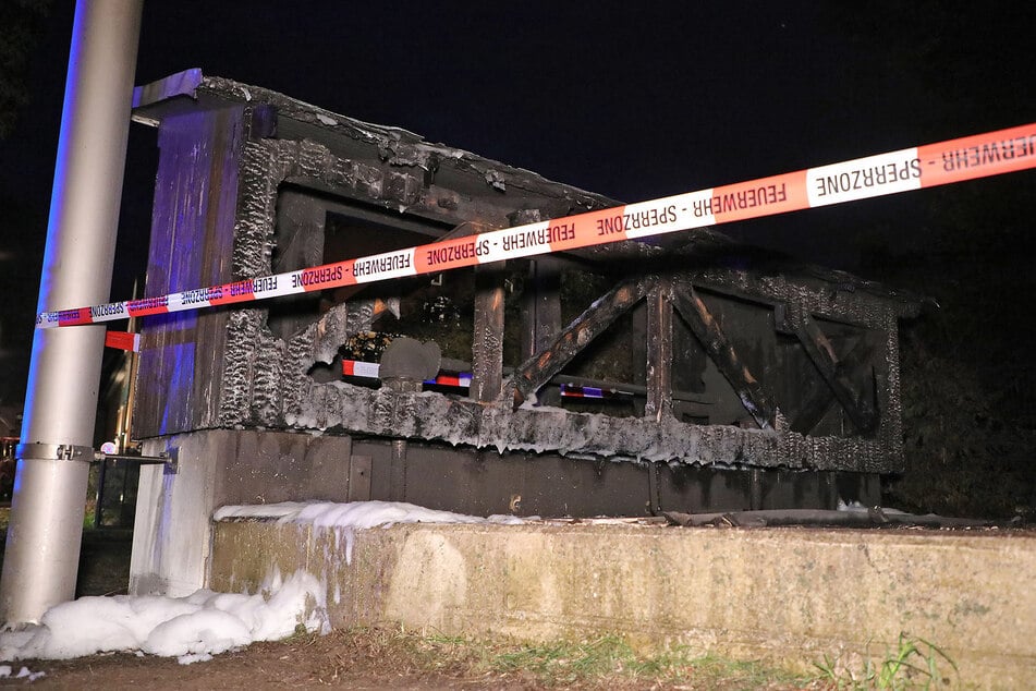 Teile des Kanals wurden vollständig zerstört.