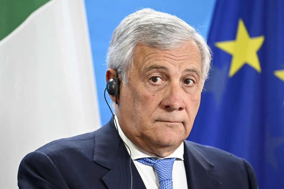 Italiens Außenminister, Antonio Tajani (70).