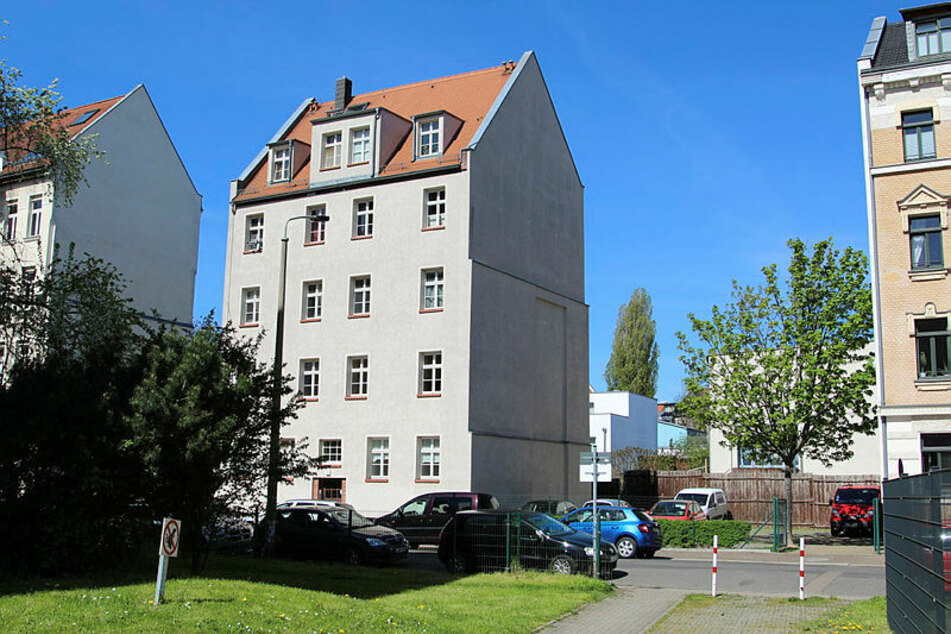 In diesem Mehrfamilienhaus in Leipzig-Gohlis kam es zum antisemitischen Eklat.