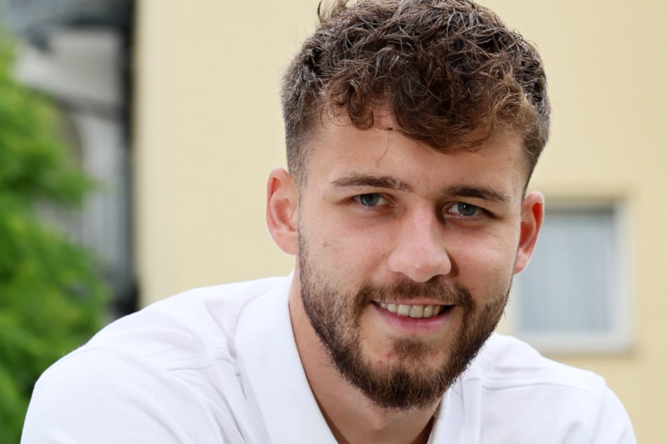 Den rechten Unterarm von Eric Uhlmann (22) zieren jede Menge Wolfsmotive.