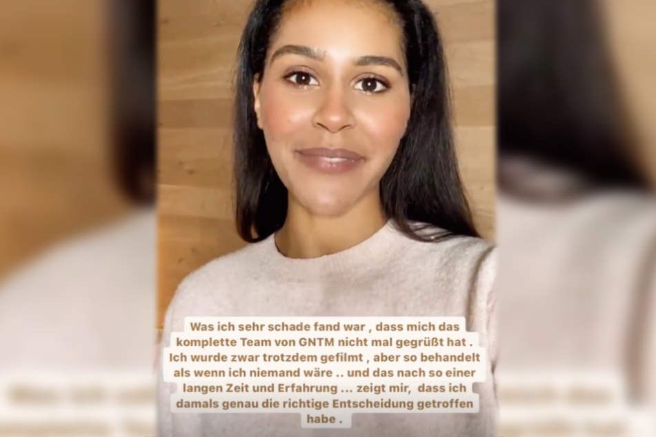 Das Bild zeigt den Screenshot einer Instagram-Story von Lijana Kaggwa (24) vom Mittwochabend.