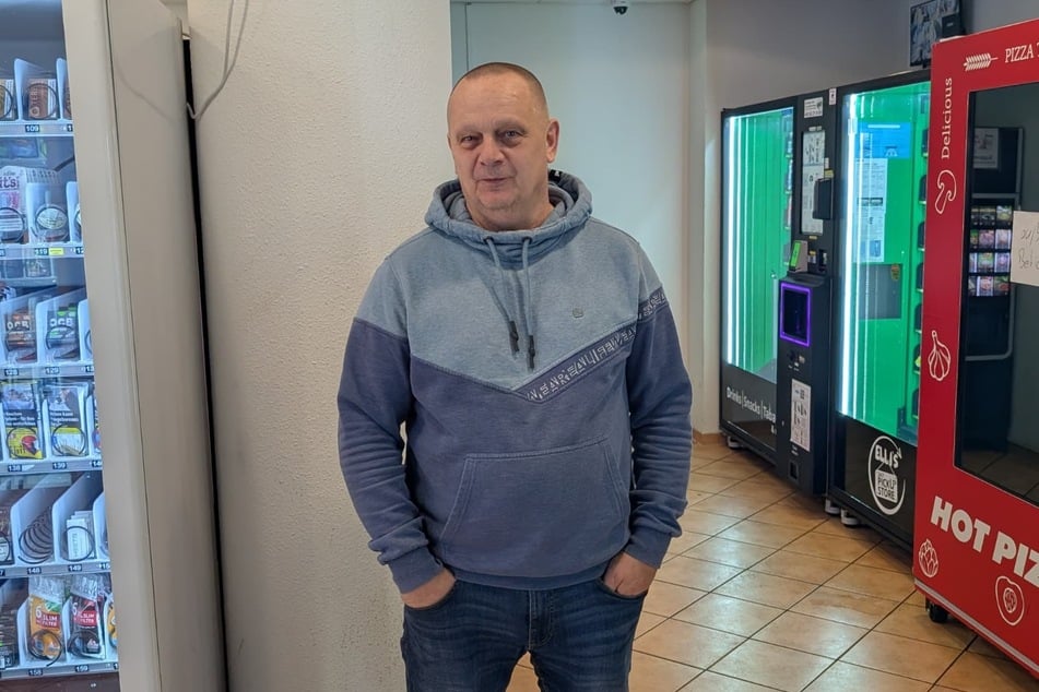 Bernd Klug hat einen Räuber aus seinem Laden vertrieben.