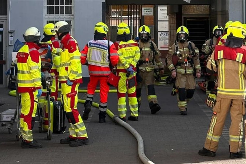 Die Feuerwehr war mit 50 Kräften vor Ort.