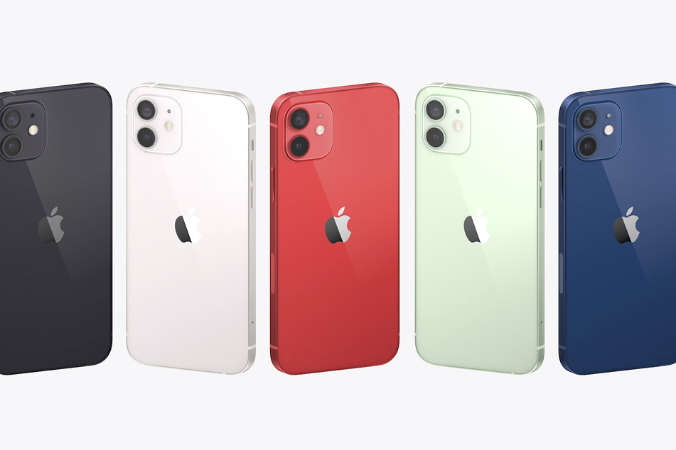 Viele Farben stehen beim neuen iPhone 12 zur Auswahl.