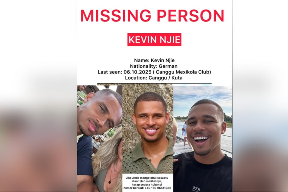 Kevin Njie (29) ist nun offiziell als vermisst gemeldet.