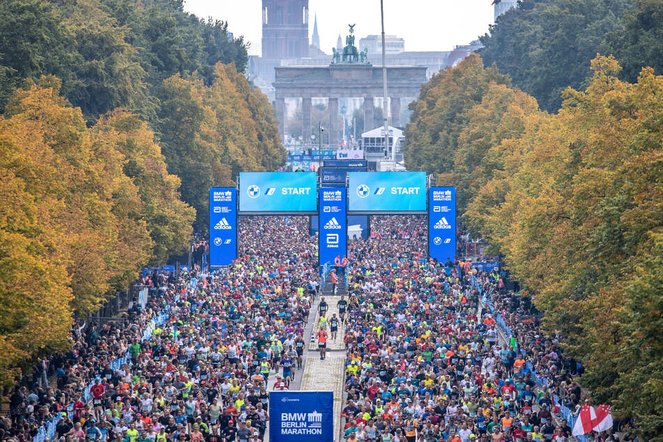 Neben den 48.000 Marathonläufern werden Zehntausende Zuschauer erwartet.