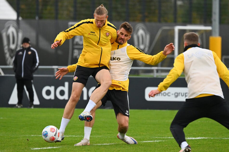 Zwischen den Jahren zwar ohne die Kollegen, ohne Training geht es bei Vinko Sapina und den anderen Dynamo-Spielern aber nicht.