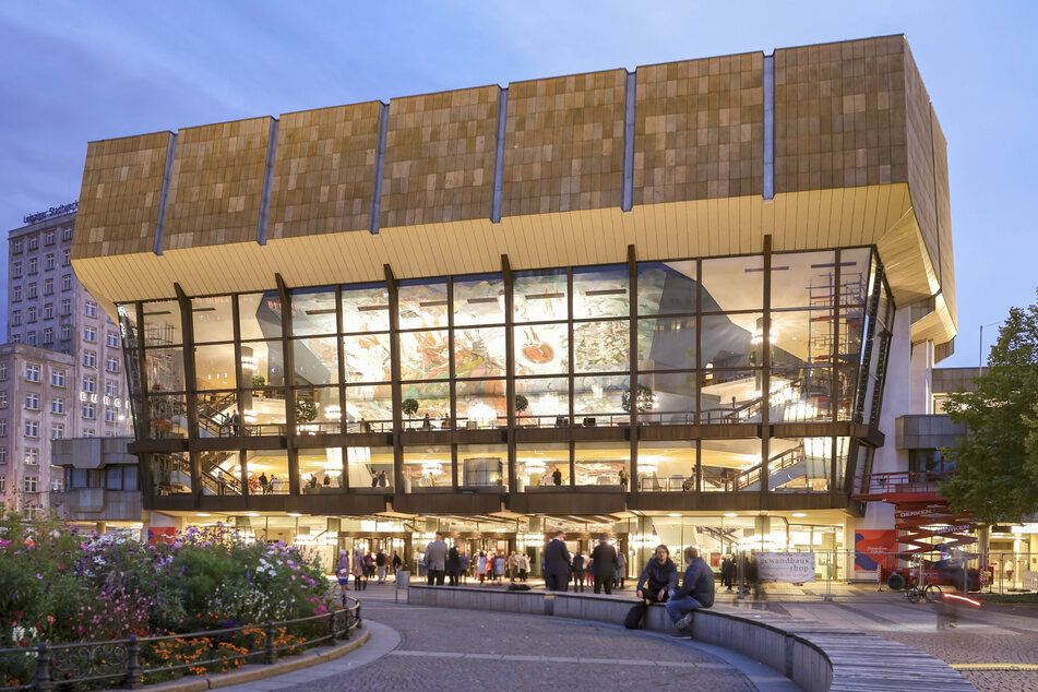 Das Leipziger Gewandhaus.
