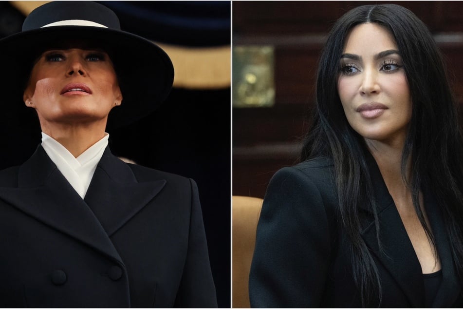 Kim Kardashian shows her support for Melania Trump after inauguration