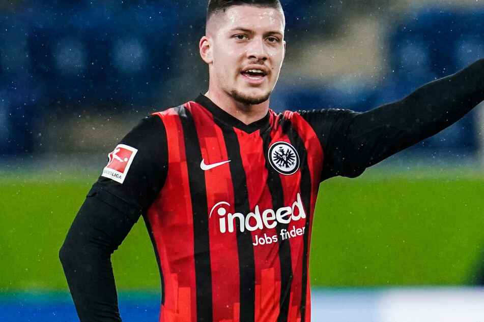 Stürmer Luka Jovic (23) kehrte im Winter auf Leihbasis zurück zu Eintracht Frankfurt. Werden die Hessen ihn nun fest verpflichten?