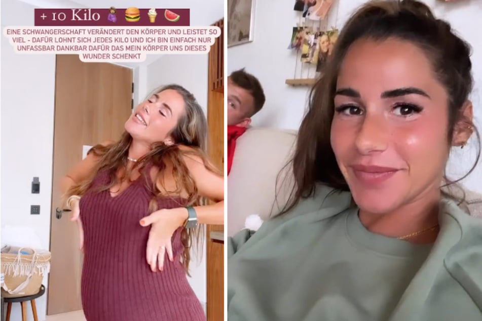 Sarah Engels (29) meldet sich mit einer wichtigen Botschaft bei Instagram. (Fotomontage)