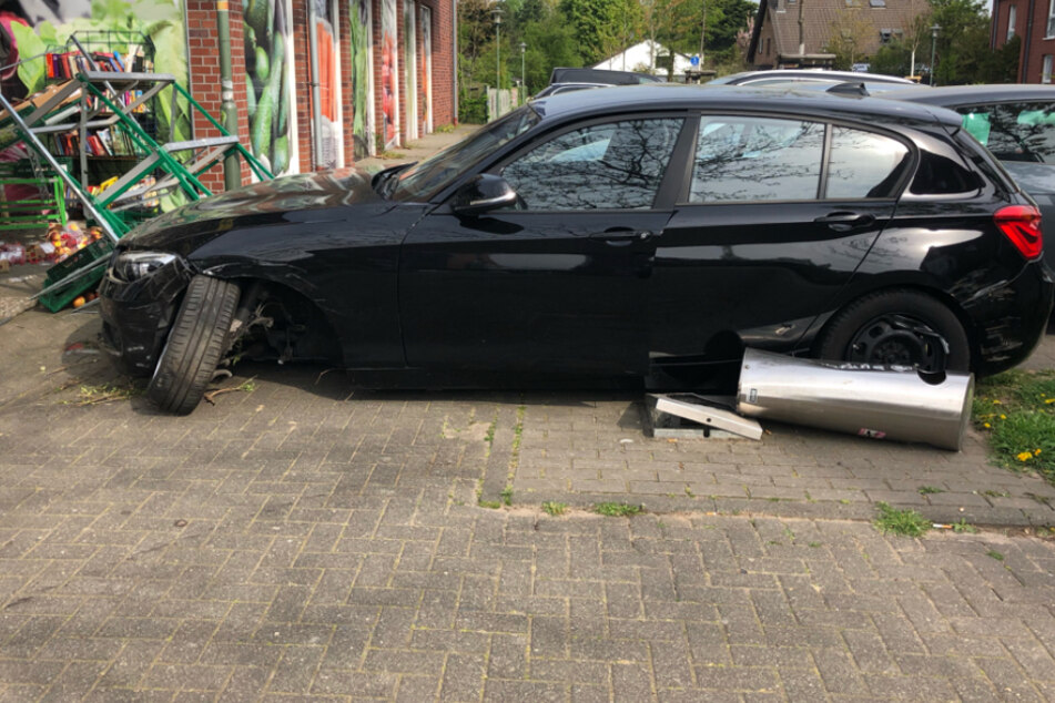 Glücklicherweise wurde bei der Kollision niemand verletzt.