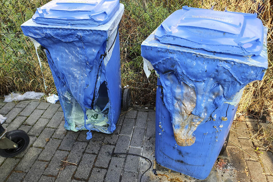 In Döbeln brannten zwei Männer (18, 22) zwei Mülltonnen an. Die Brandstifter haben allerdings noch mehr auf dem Kerbholz.