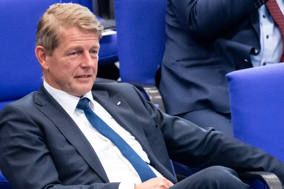 Umweltpolitische Sprecher der Fraktion, Karsten Hilse (55). (Archivbild)
