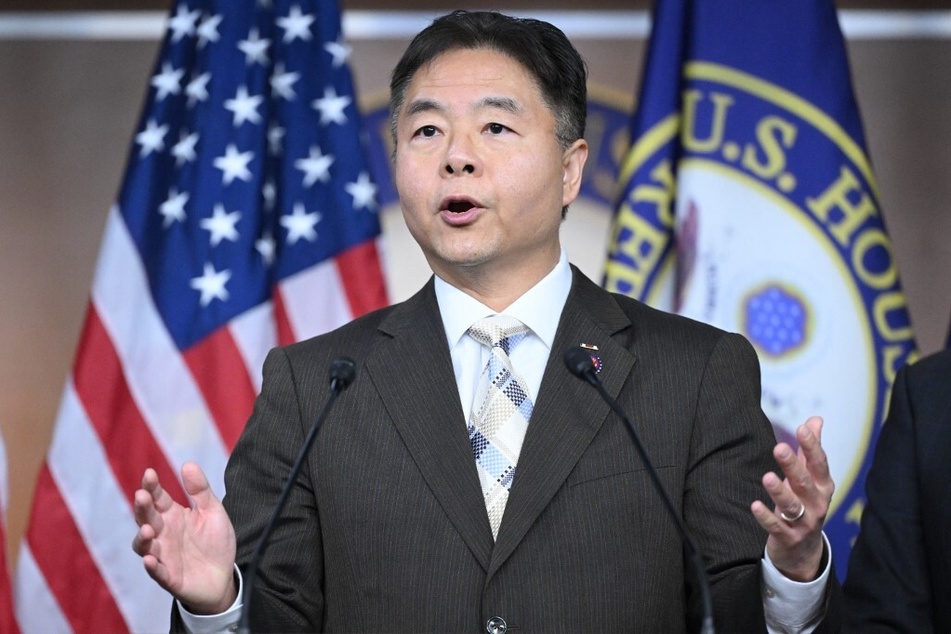 Representative Ted Lieu has urged Congress to pass a massive foreign military aid package which includes billions for Taiwan.