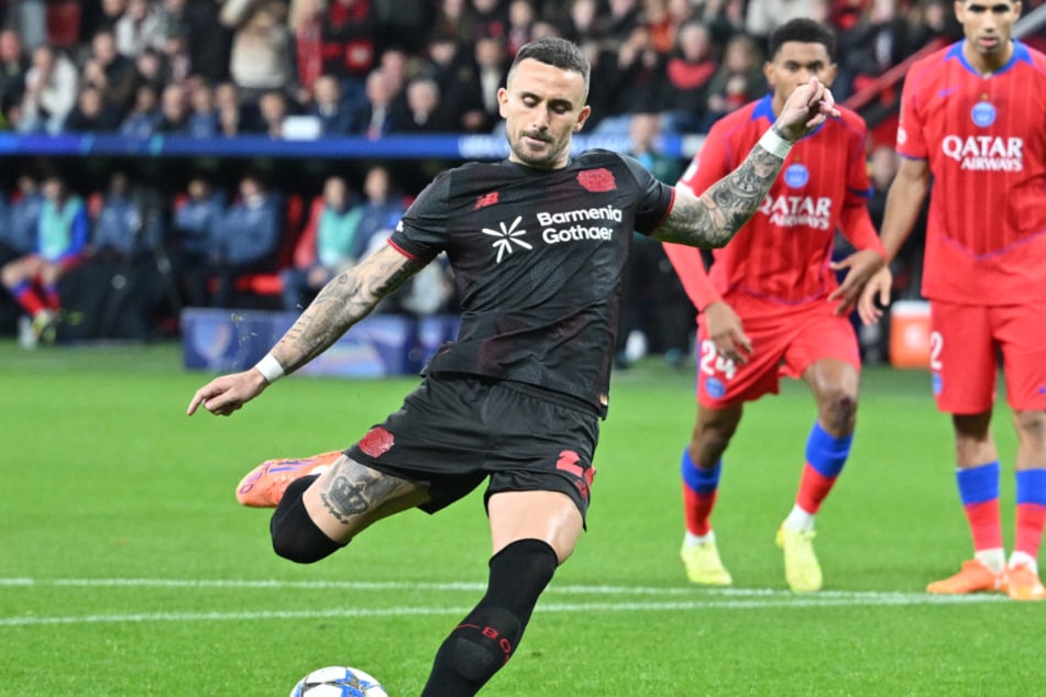 Aleix Garcia sorgte mit seinem Foulelfmeter für den zwischenzeitlichen Ausgleich (38.).